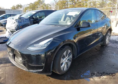 2023 Tesla Model Y Awd/Long Range Dual Motor All-Wheel Drive from USA, damaged, VIN 7SAYGDEE0PA111783